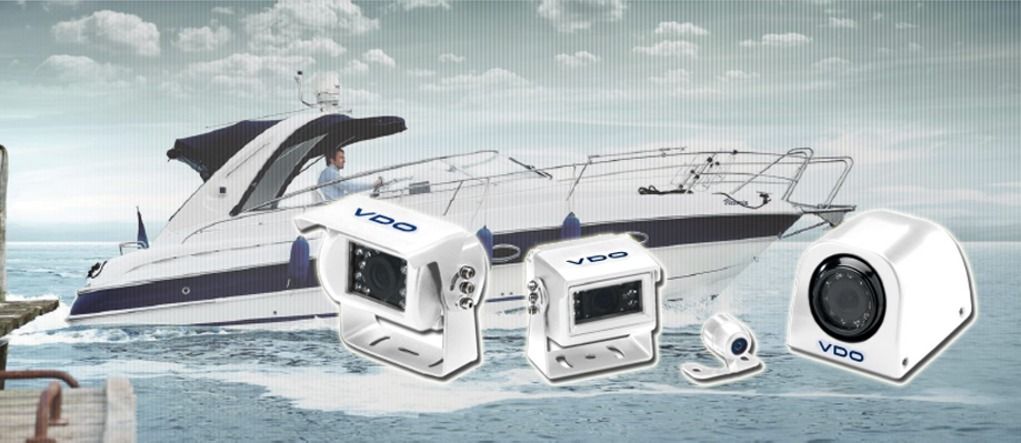 VDO Camera System available in white for sale from Gauges for Boats