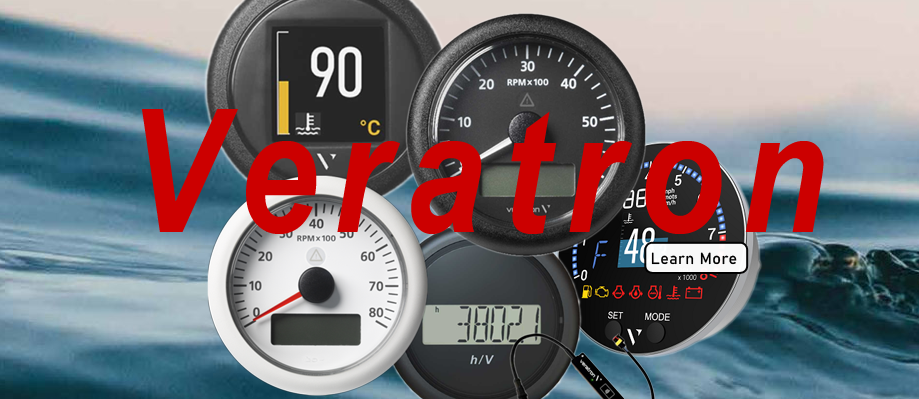 Veratron marine and powerspots gauges and instruments